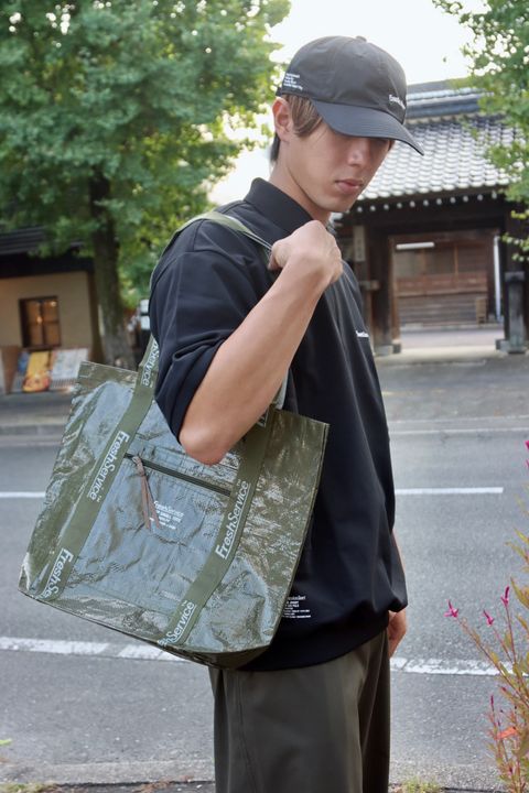 FreshServiceSport フレッシュサービススポーツ 23AW DRY PIQUE JERSEY NECK ZIP S/S POLOスタイル