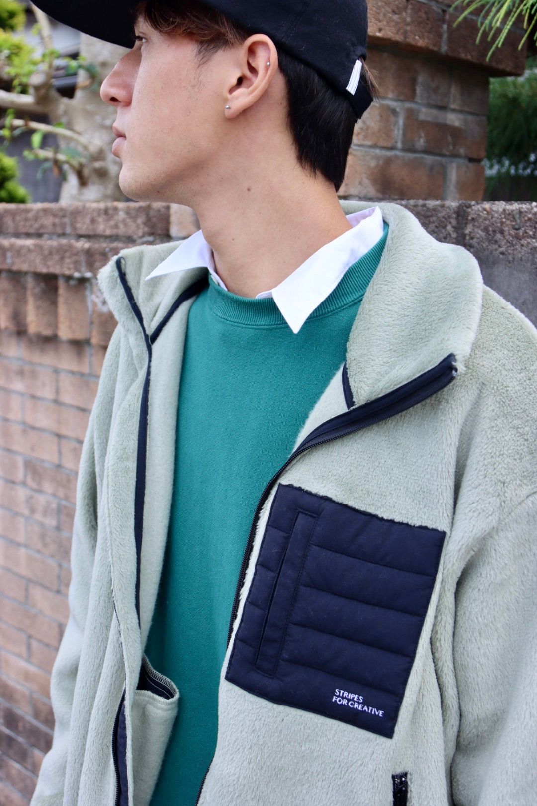 STRIPES FOR CREATIVE FW23 DOWN POCKET PORLATEC JACKET