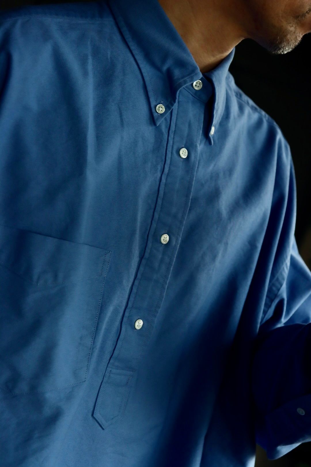 Graphpaper Oxford Oversized B.D Pullover Shirtスタイル Graphpaper Oxford Oversized B.D Pullover Shirtスタイル