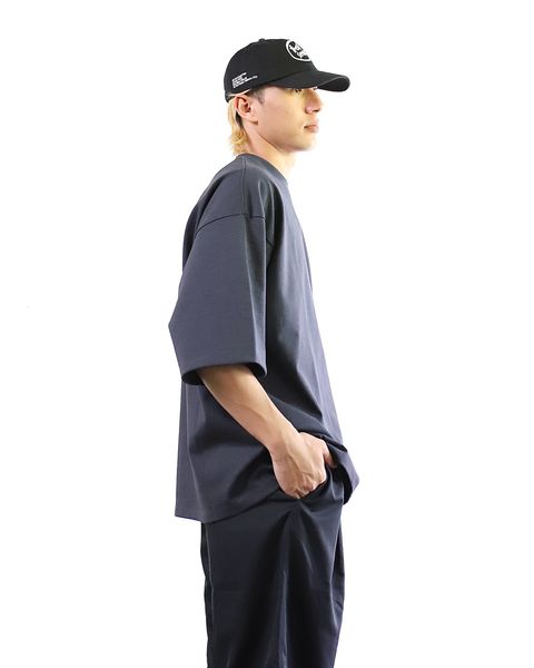 VIBTEX for FreshService 24SS  S/S CREW NECK TEE(GRAY) style 2024.5.17