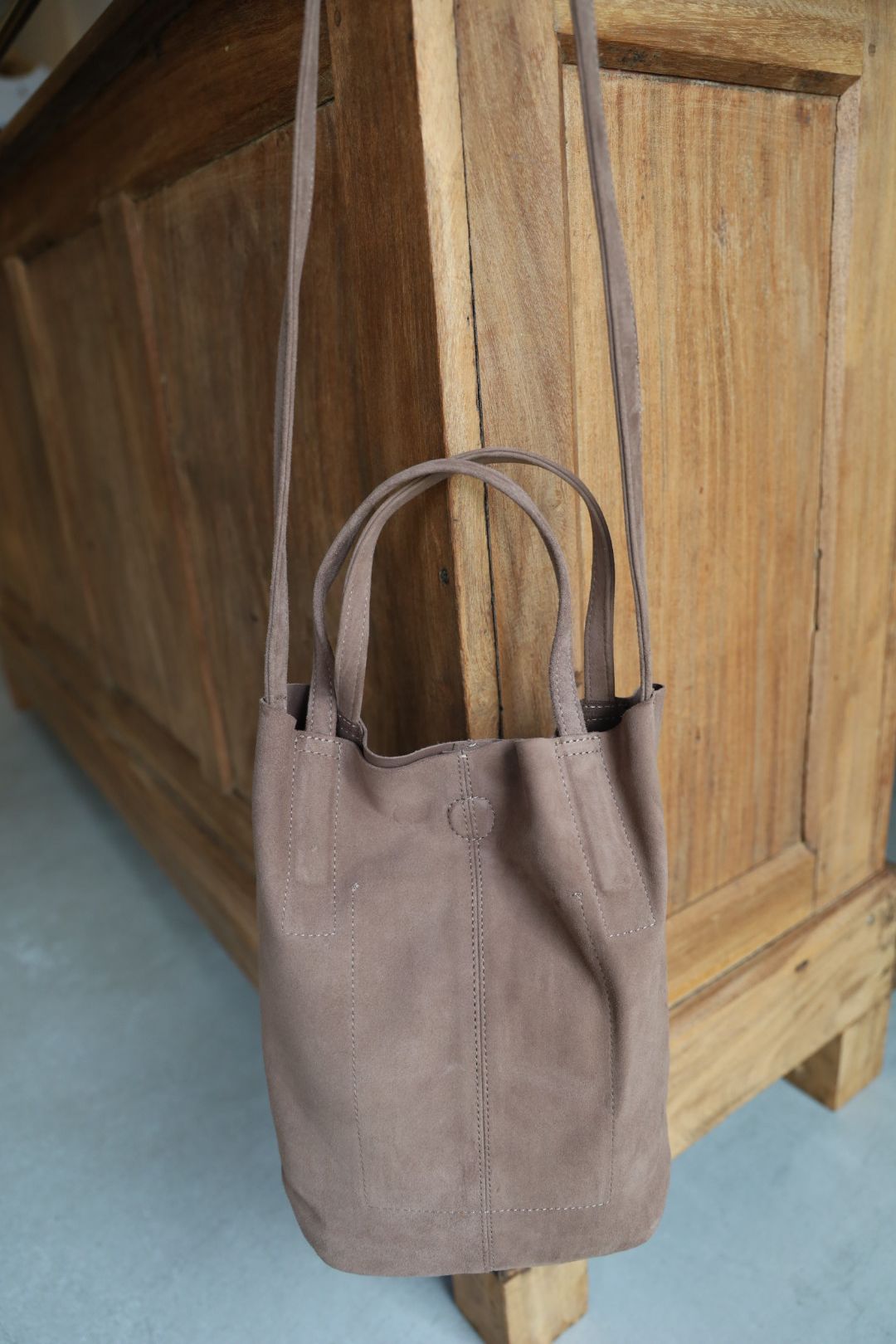 Morphee / モルフェトートバッグ 2WAY SMALL TOTE(SHORT) SUEDE[ELEPHANT]☆新作発売！