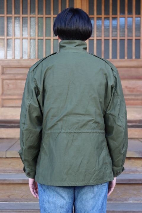 CIOTAスビンコットンムラ糸バックサテンM43フィールドジャケットKHAKI style.2021.8.30.