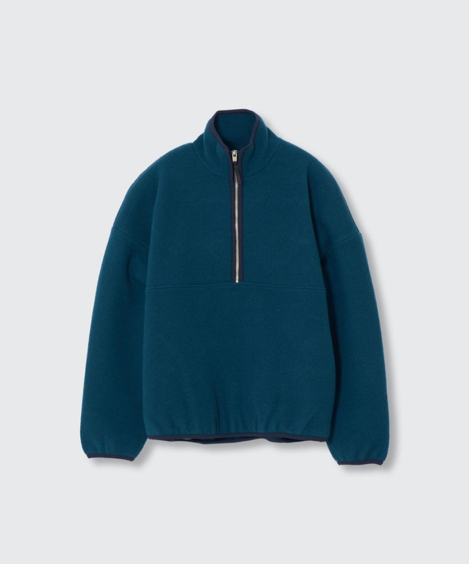 YOKE 26FW Boiled Wool Knit Pullover(YK26FW01374S) Peacock★9月19日(土)発売！