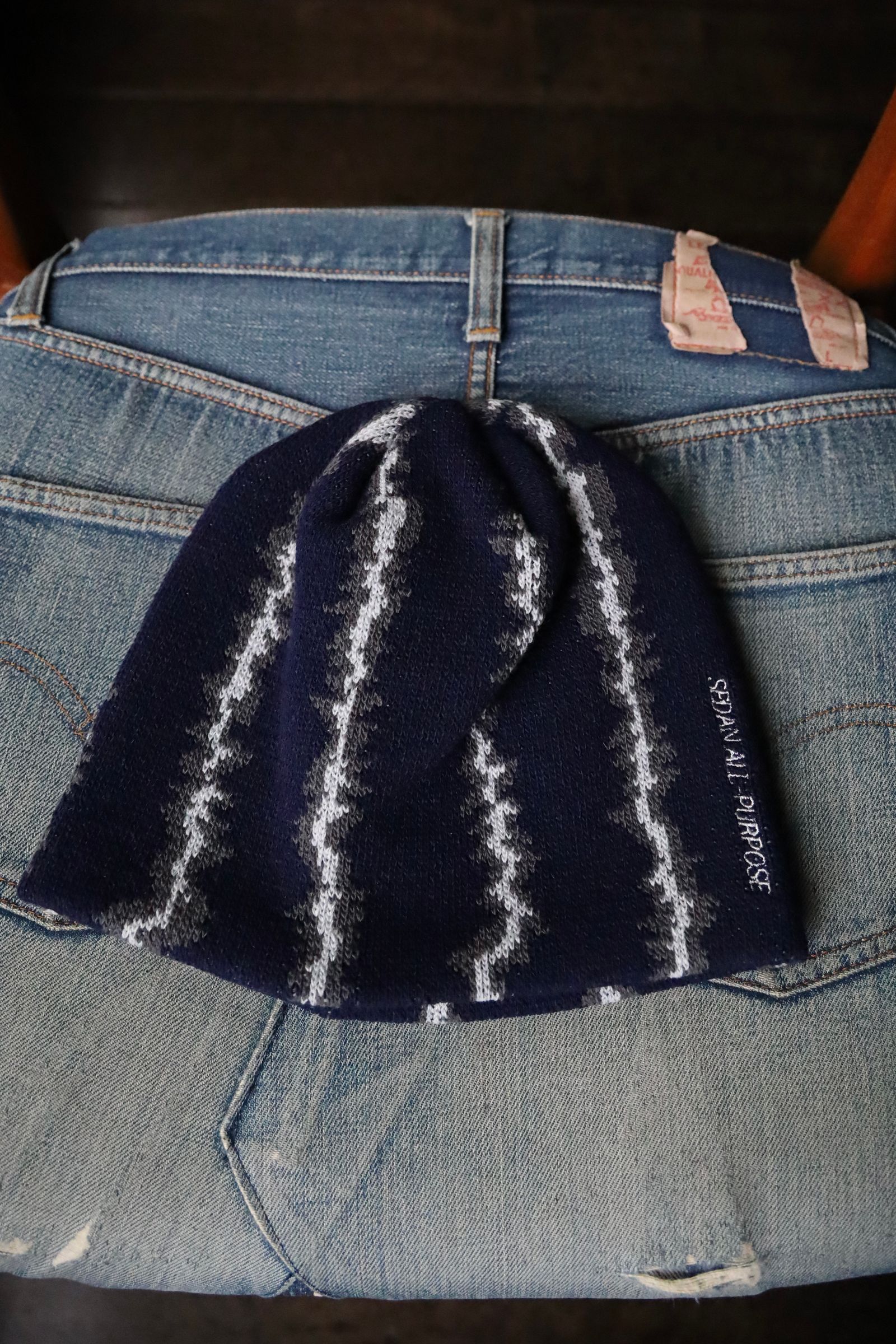 セダンオールパーパス FW24 Thunder Beanie(SD24F-CP05)  Mid Night Thunder
