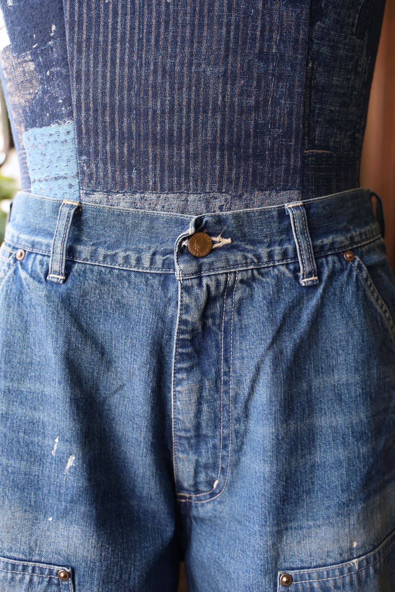SAINT M×××××× - セントマイケル25SS デニムショーツ DOUBLE SAINT M×××××× - セントマイケル25SS デニムショーツ DOUBLE