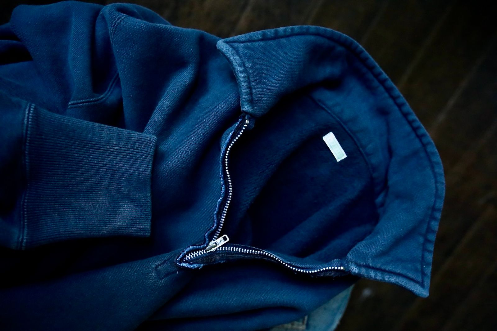アプレッセ Vintage Half Zip Sweat Shirt (24AAP-05-08K)NAVY☆8月24日(土)発売！