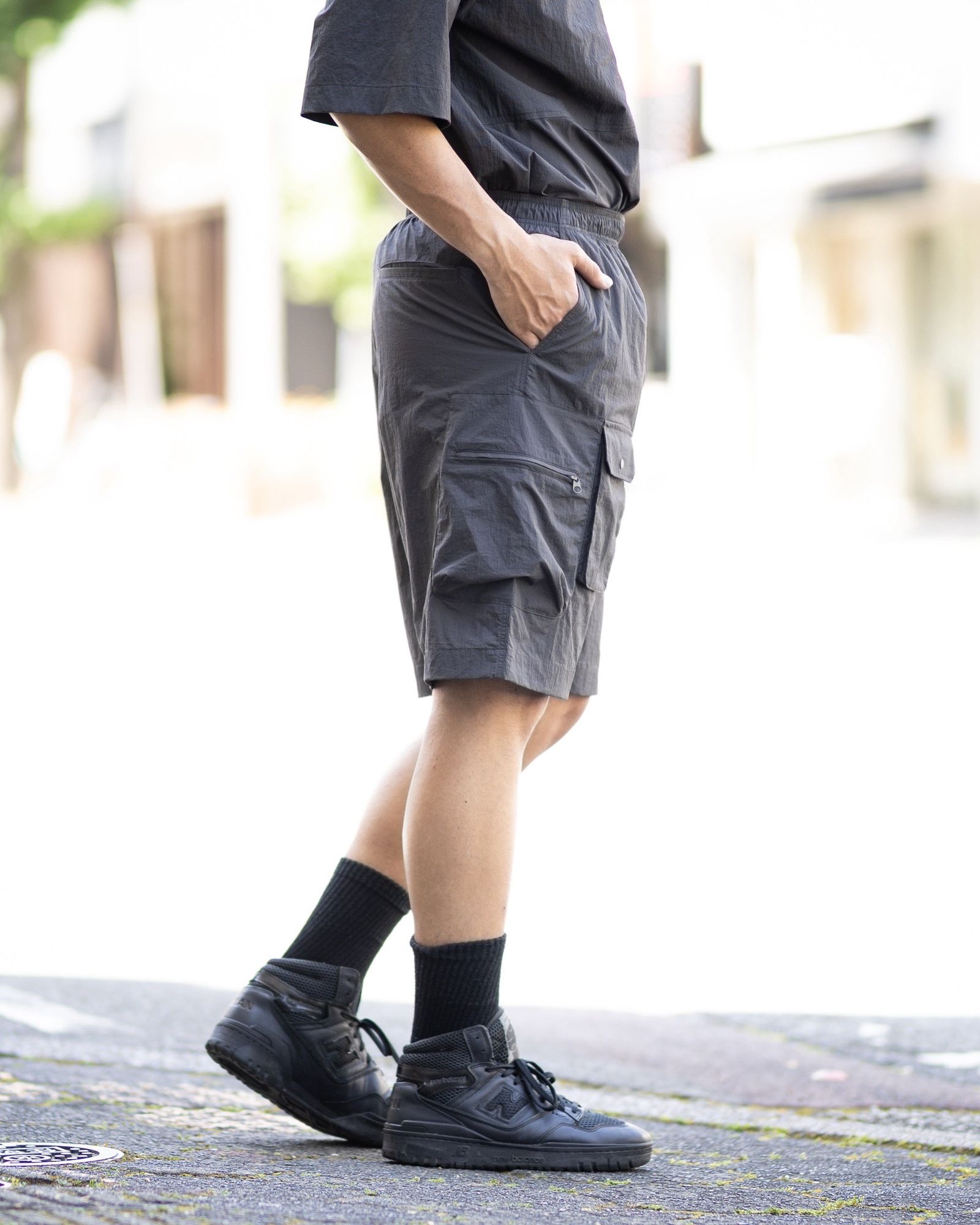 フレッシュサービス DRY FLEX NYLON EASY CARGO SHORTS(FSC262-40117)GRAY☆5月23日(土)発売！