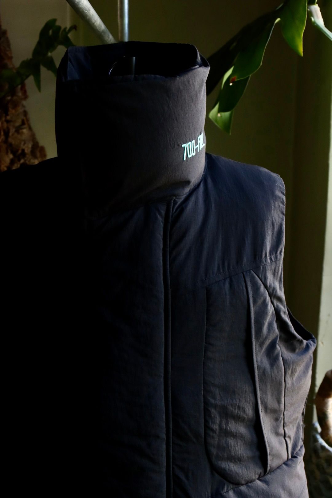 S.F.C エスエフシー23FW GOZILLA 700FILL VEST(SFCFW23J03)Black