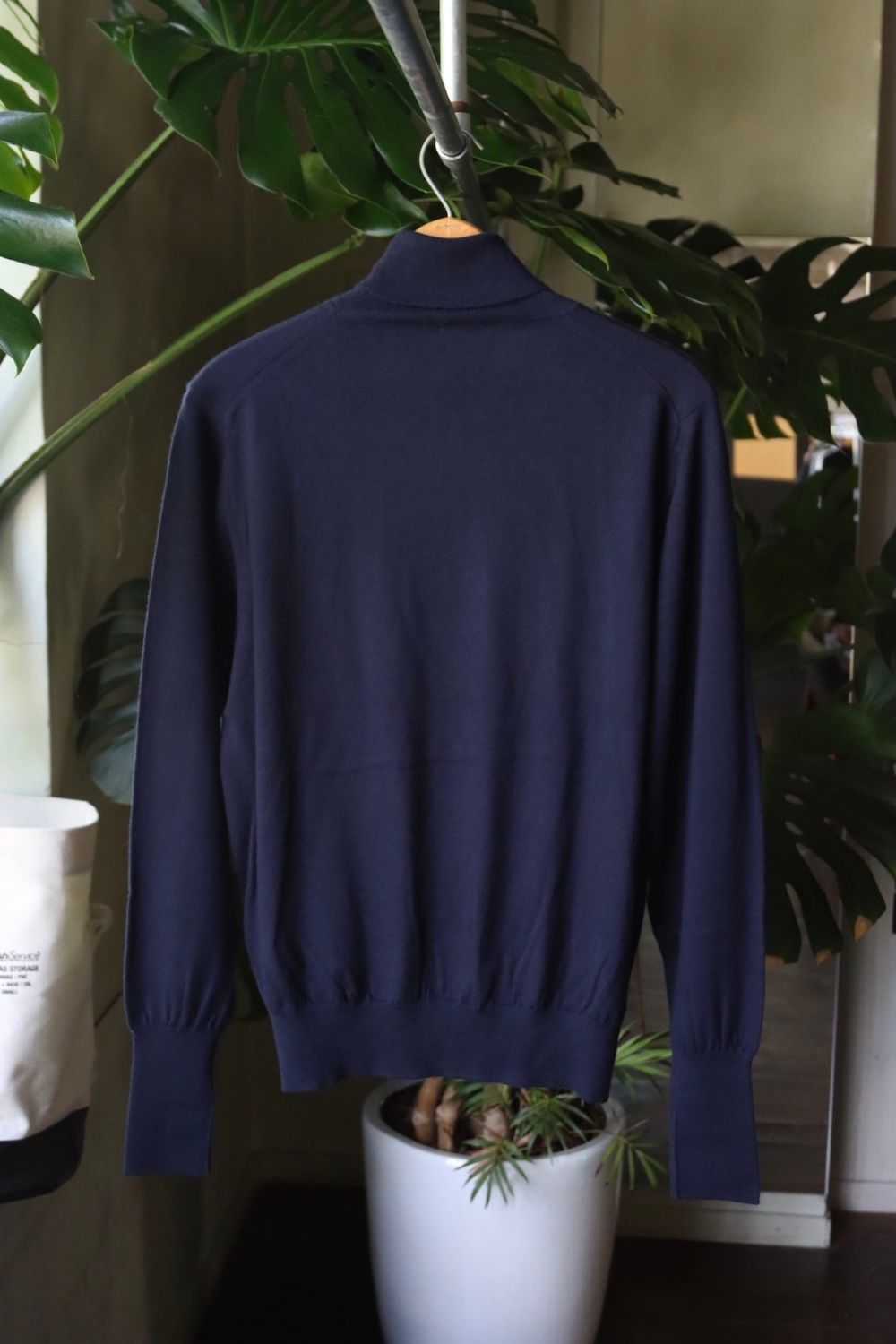 A.PRESSE - アプレッセ22FW High Gauge Turtleneck Sweater (22AAP-03-04H)NAVY | mark