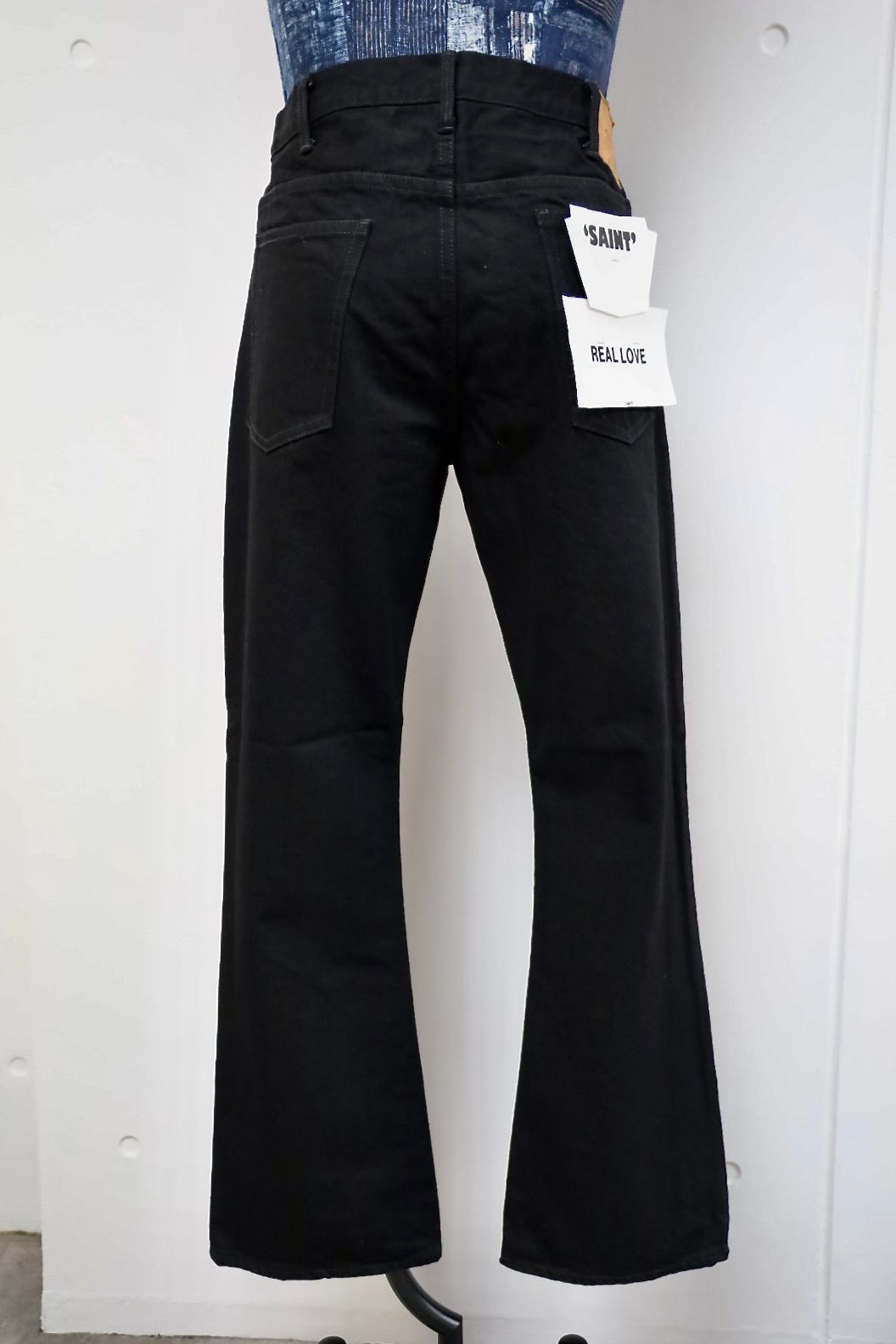 セントマイケル 26SS BLACK DENIM PANTS/FLARE (SM-MK8-0000-078)
