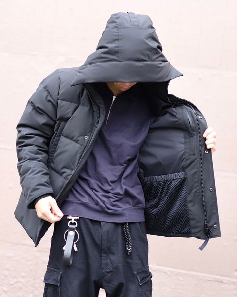 CANADA GOOSE カナダグース Wyndham Parka BLACK LABELスタイル