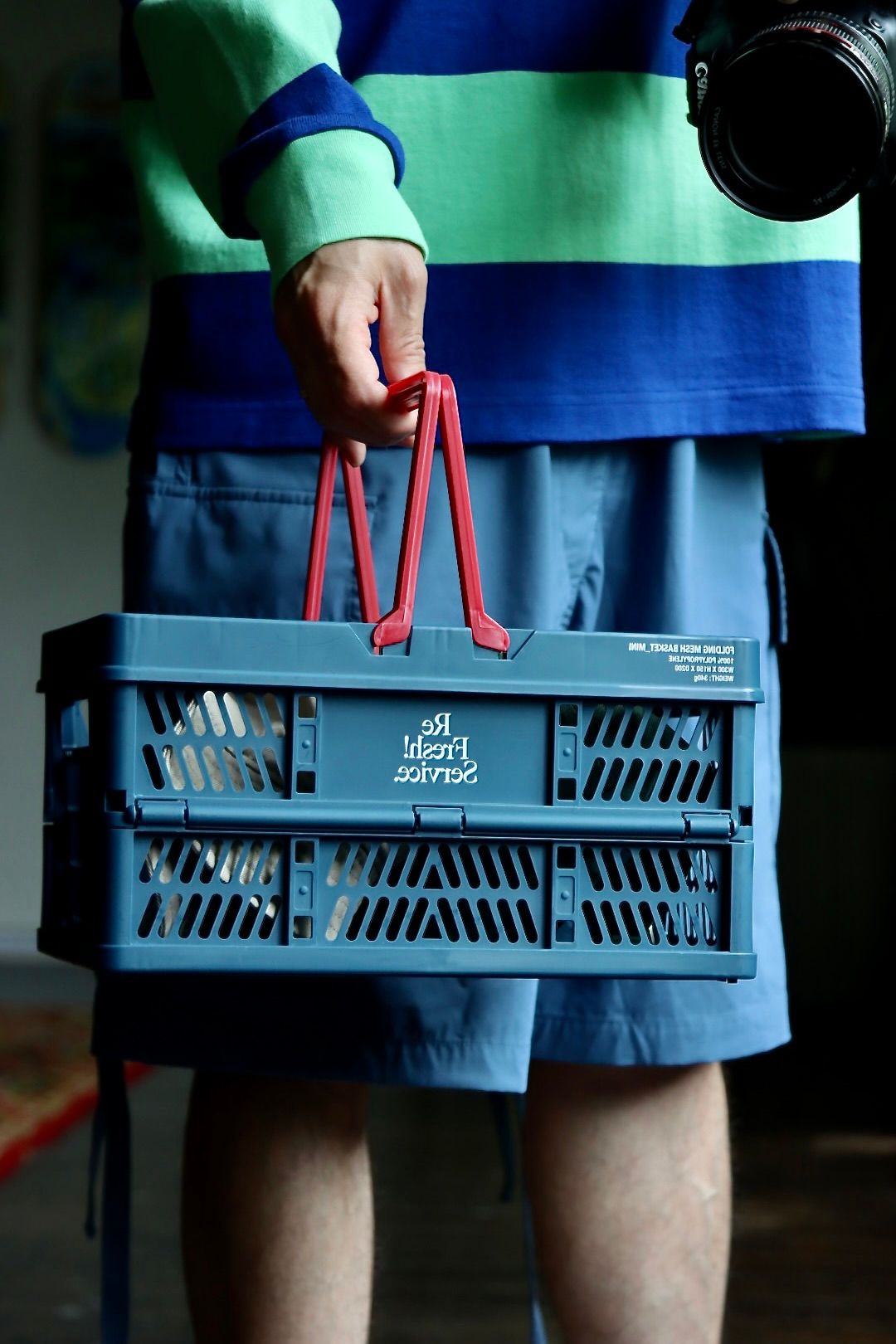 FreshService MICRO TYPEWRITER CARGO SHORTSスタイル