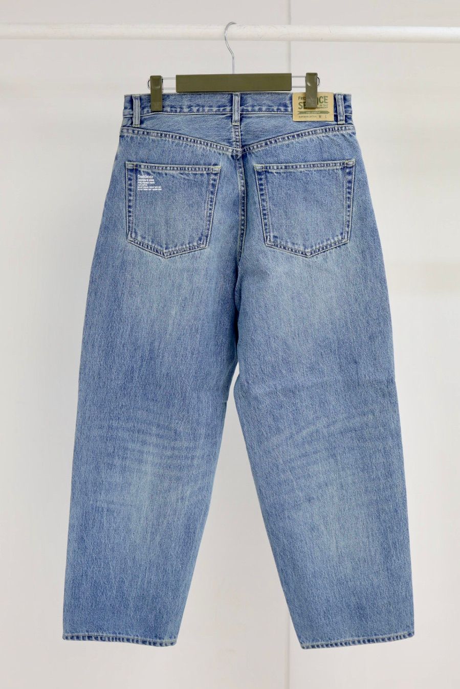 フレッシュサービス CORPORATE DENIM FIVE POCKET PANTS (FSC261-40127FB)LIGHT WASH☆12月20日(土)発売！