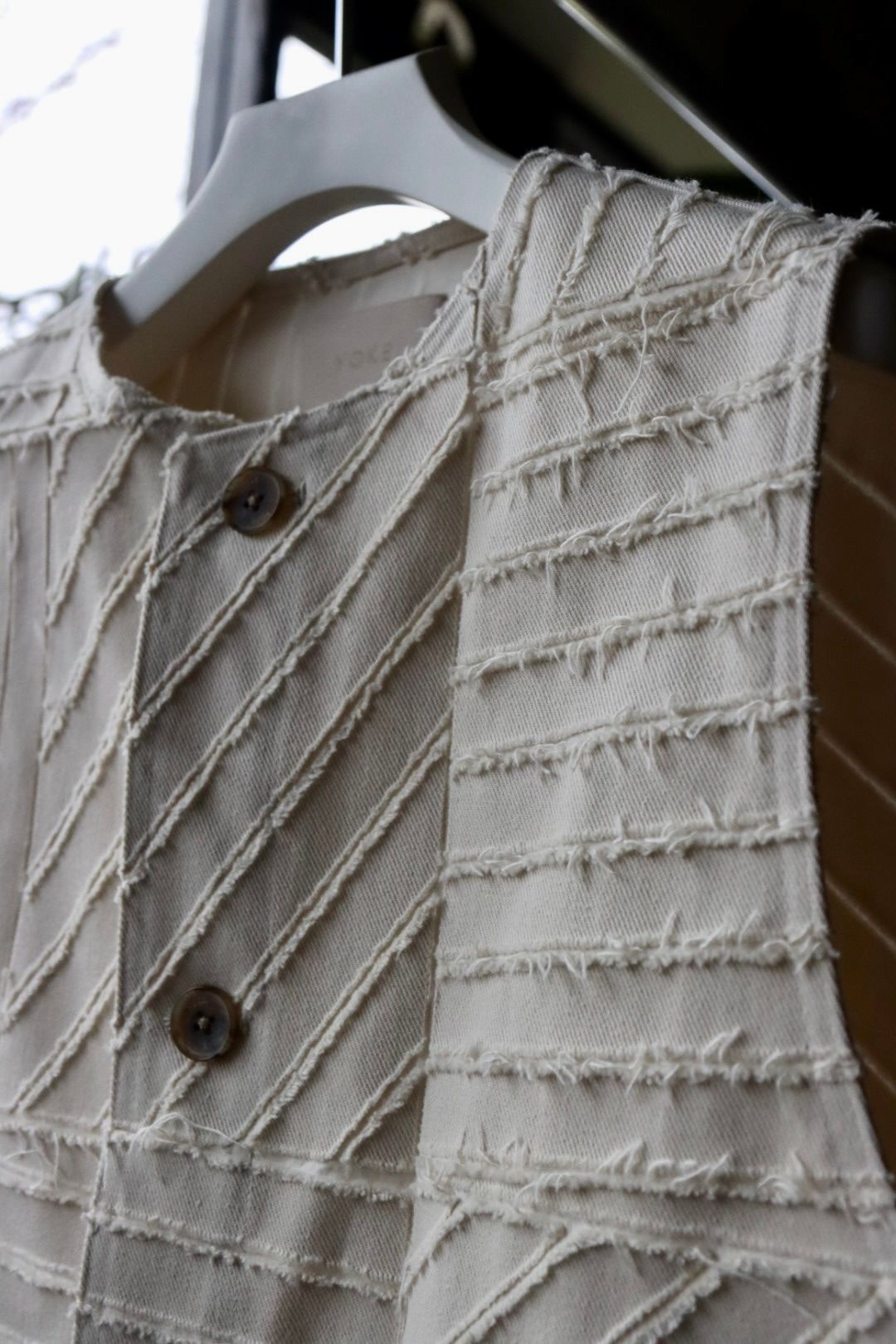 ヨーク24SS BONDING OPAL WORK VEST(YK24SS0622V)IVORY