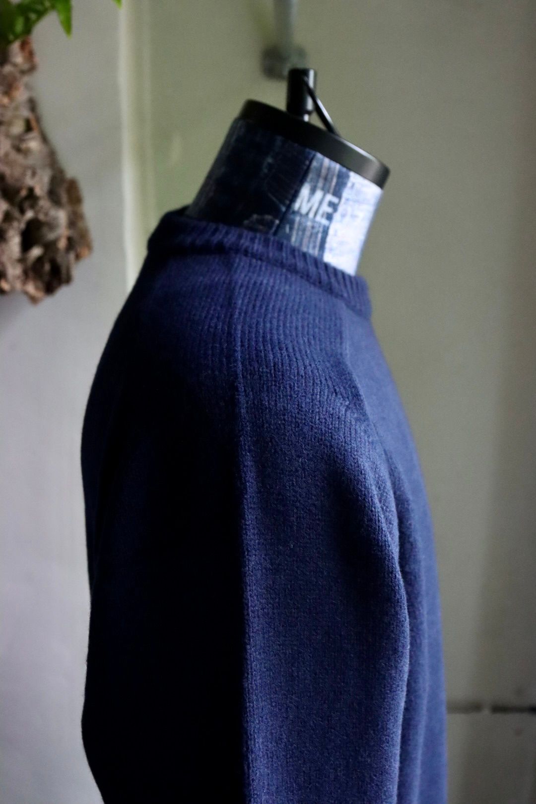 A.PRESSE - アプレッセ23AW Pullover Sweater(23AAP-03-02H)NAVY A.PRESSE - アプレッセ23AW Pullover Sweater(23AAP-03-02H)NAVY