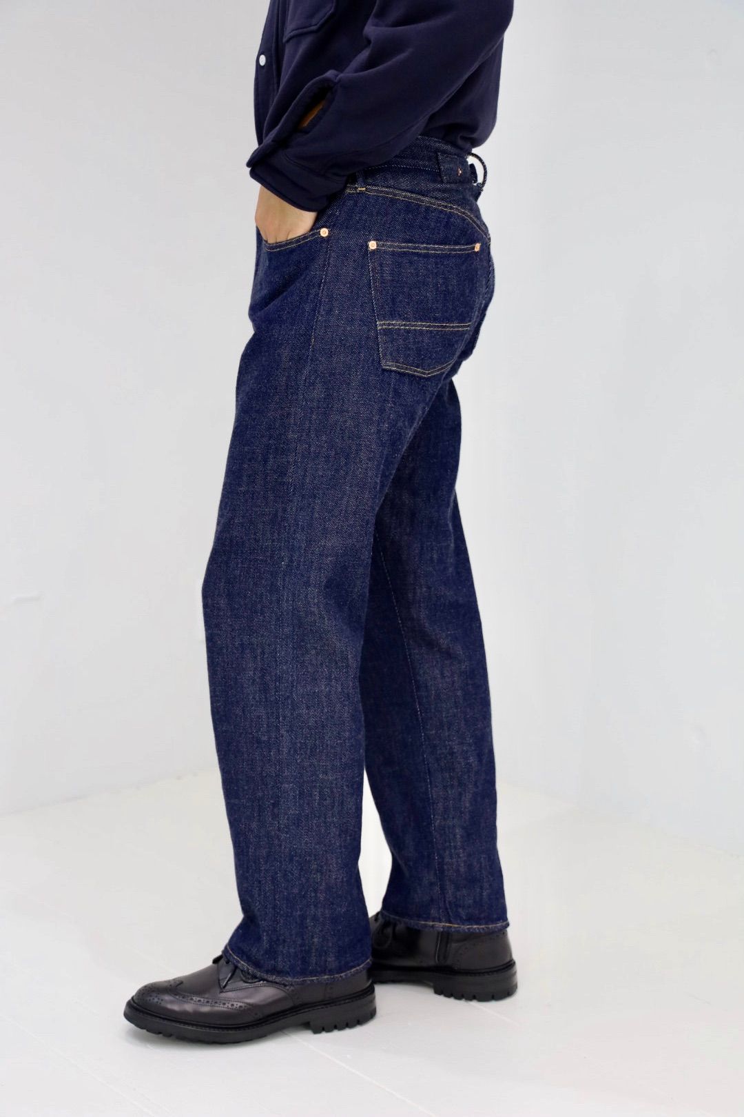 ファウンダ 25AW DENIM WORK PANTS(015FD252022)ONE WASH