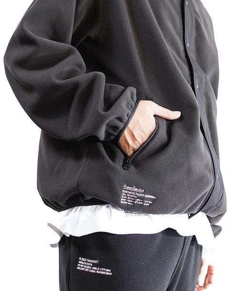FreshService SYNTHETIC FLEECE CARDIGAN(BLACK)スタイル 10月5日(土)新作発売！