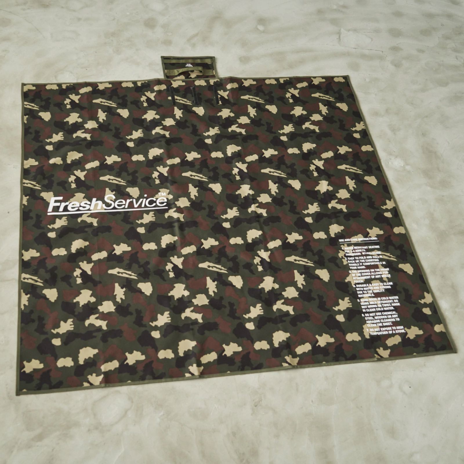 フレッシュサービスGROUND SHEET(CAMO)☆6月22日(日)発売！