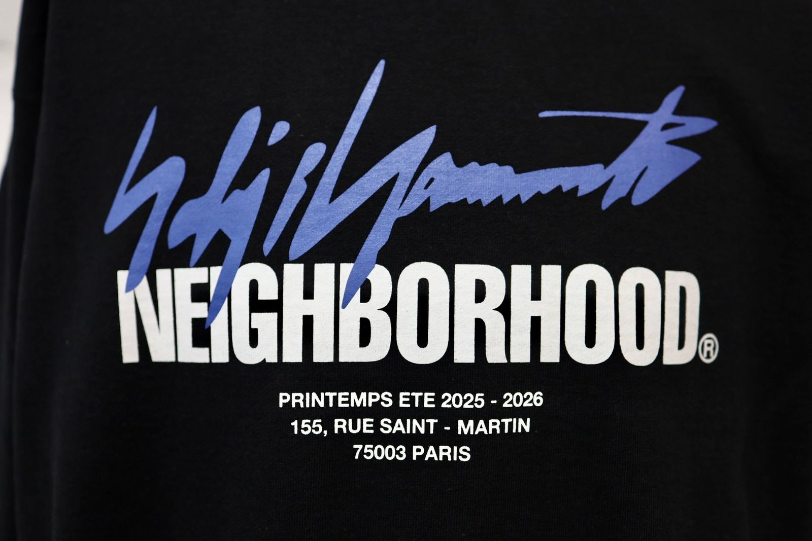 Yohji Yamamoto × NEIGHBORHOOD SWEAT SHIRT LS(HK-T99-99-2S26)BLACK★12月5日(金)発売！