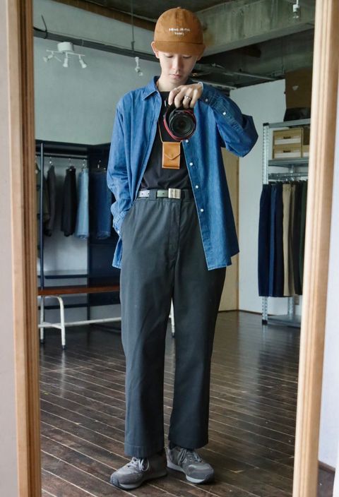A.PRESSE アプレッセ 2023 Style2 Work Chino Trousersスタイル