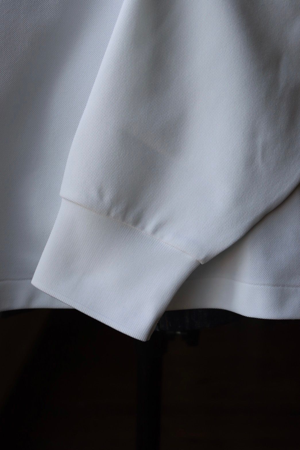 フレッシュサービス DRY PIQUE JERSEY L/S POLO(FSC253-70011B)WHITE