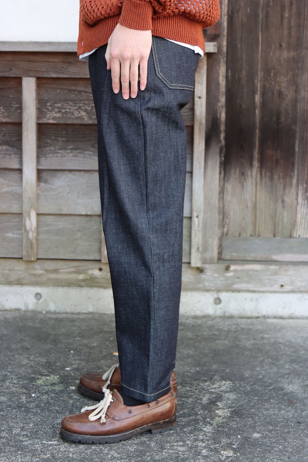 YOKE MESHED KNIT CARDIGAN(YK22SS0345S) mix style. 2022.04.04.
