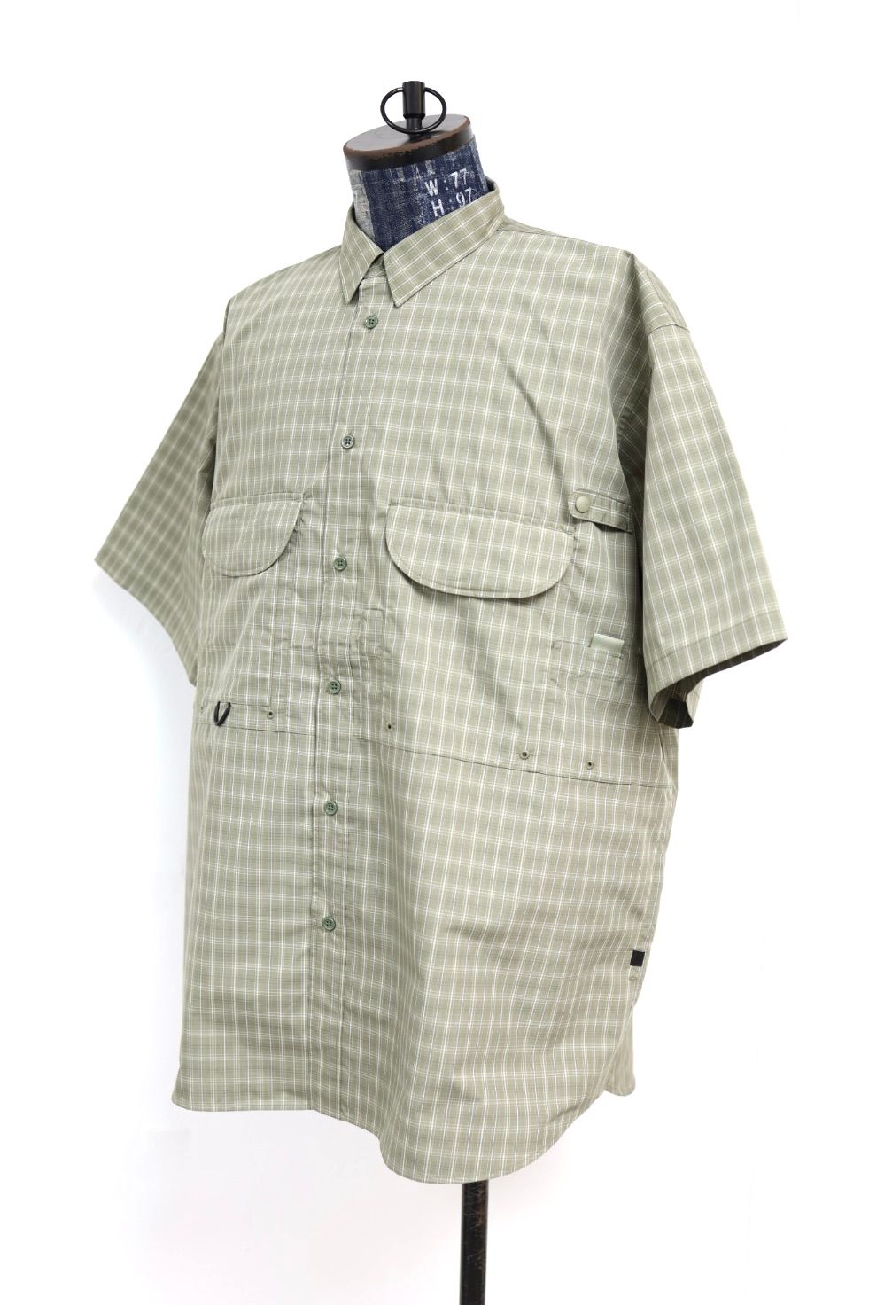 DAIWA PIER39(ダイワピア39) TECH FISHING SHIRT S/S SUMMER PLAID(BE-70026)SAGE GRAY☆2月21日(土)発売！