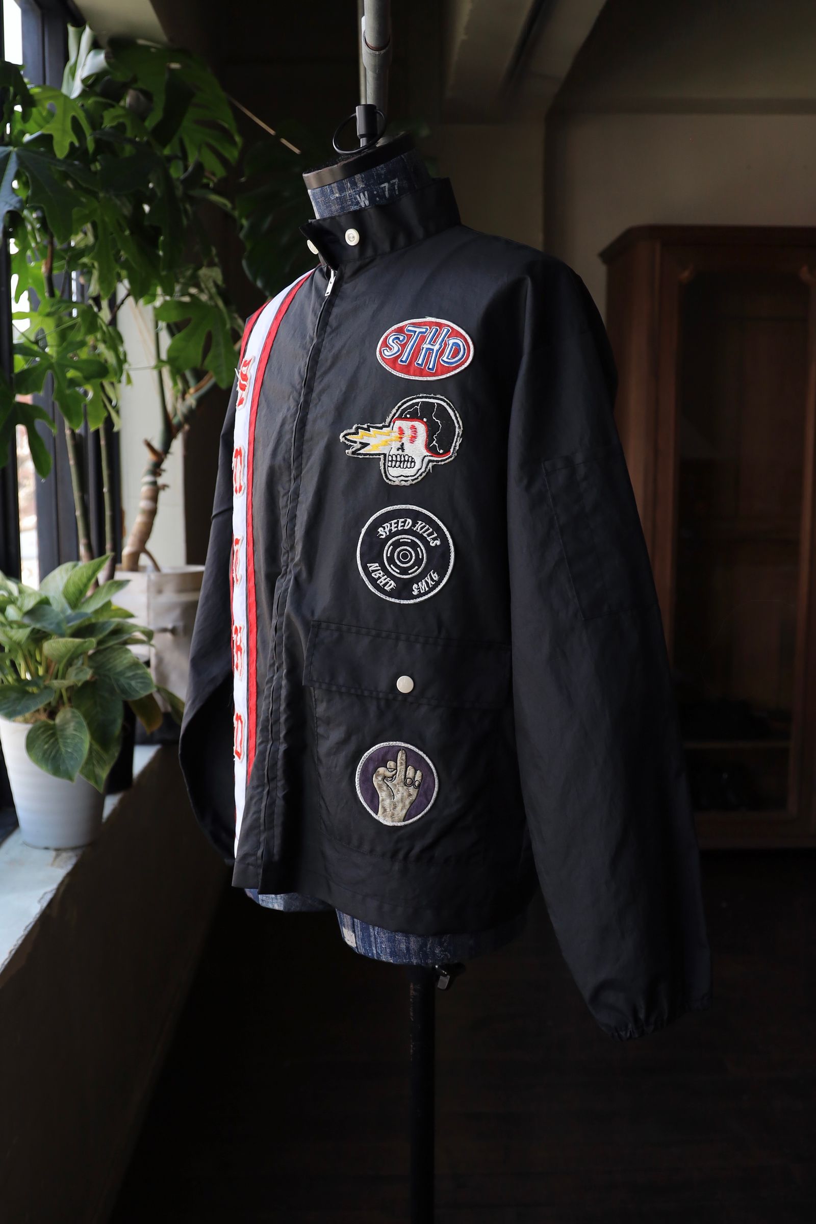 セントマイケル STHD . JACKET SNTHD(SM-HR8-0000-C73)BLACK