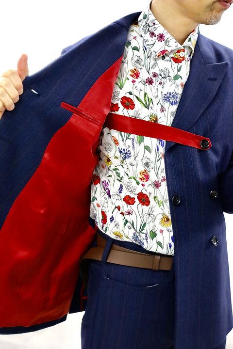 JUNYA WATANABE MAN 26SS ウールストライプジャケットセットアップスタイル