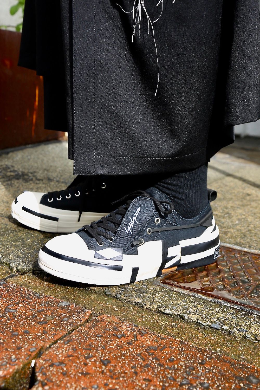 Yohji Yamamoto W-切り替えBシャツスタイル.2020.7.25.