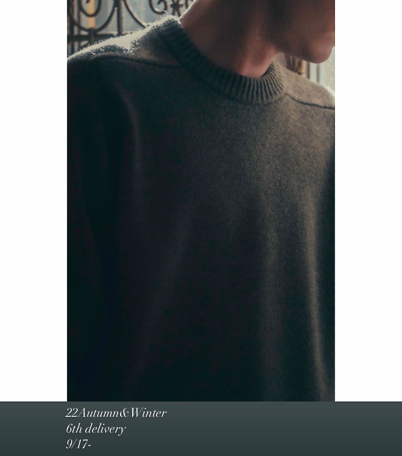 アプレッセ22FW Pullover Sweater(22AAP-03-05H)GREEN