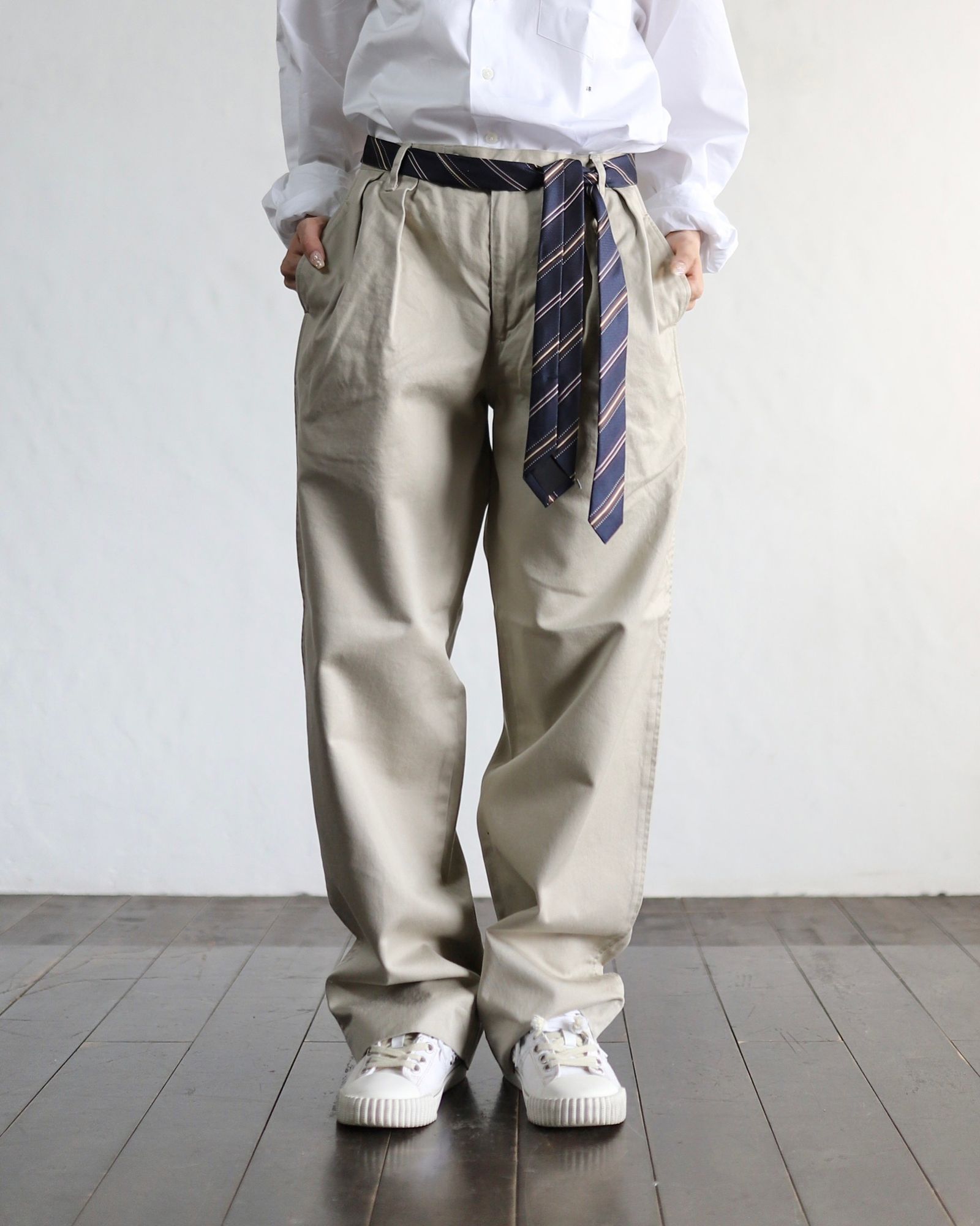 J.B. ATTIRE - J.B.ATTIRE 24SS Paris trouser(JSB-2406)Beige | mark