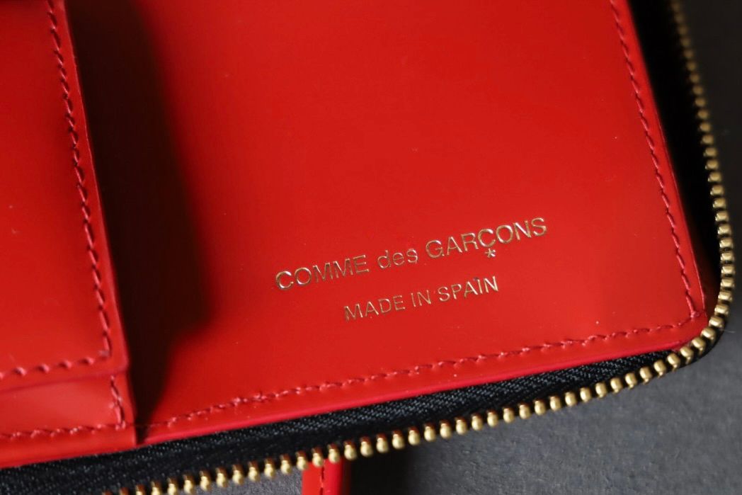 コムデギャルソン 財布 HANDELS BIFOLD ZIP LONG WALLET (8Z-U110-051)RED☆9月27日発売！