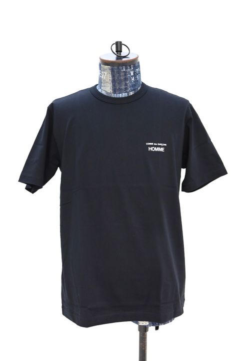コムデギャルソンオム ロゴTシャツ(HQ-T101-051)BLACK☆2月6日(金)発売！