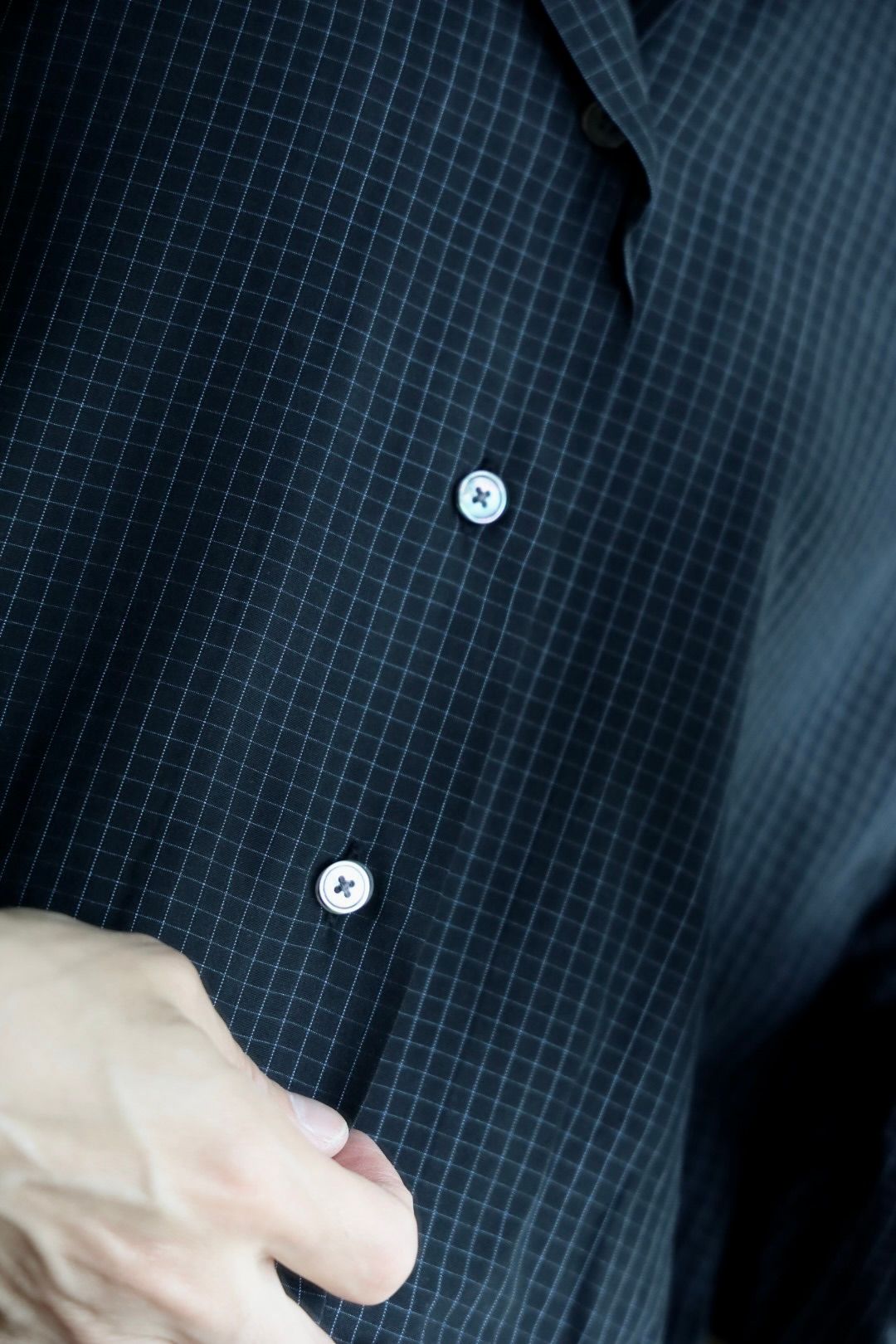 アプレッセ2025 STYLE2 Silk Rayon Open Collar L/S Shirt(25AAP-02-14)GRAPH CHECK☆6月14日(土)発売！