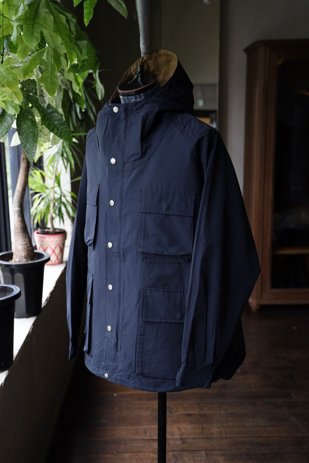 フレッシュサービス N/C GROSGRAIN MOUNTAIN PARKA (FSC253-20171)NAVY☆9月13日(土)発売！