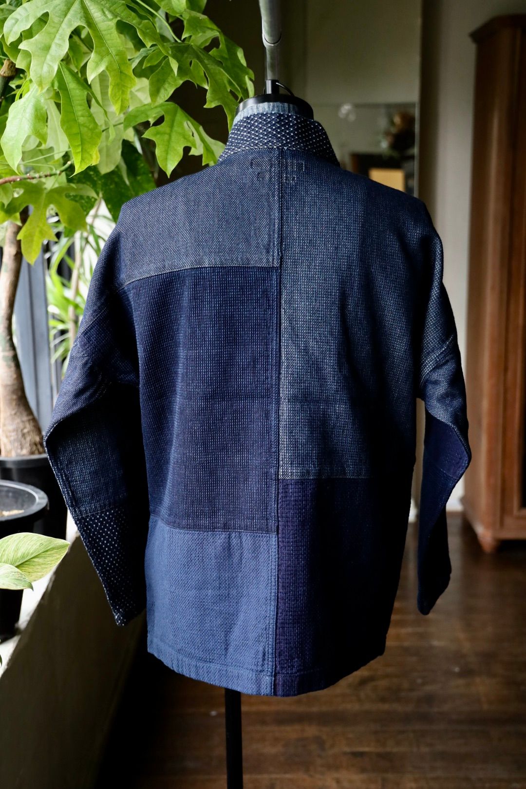 ファンダメンタル デニムシャツ HAORI JACKET RINSE(FA25JK32R)INDIGO☆新作発売！