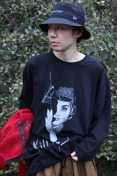Yohji Yamamoto "BANG ON!" 新作ニットブルゾンstyle.2020.12.21.