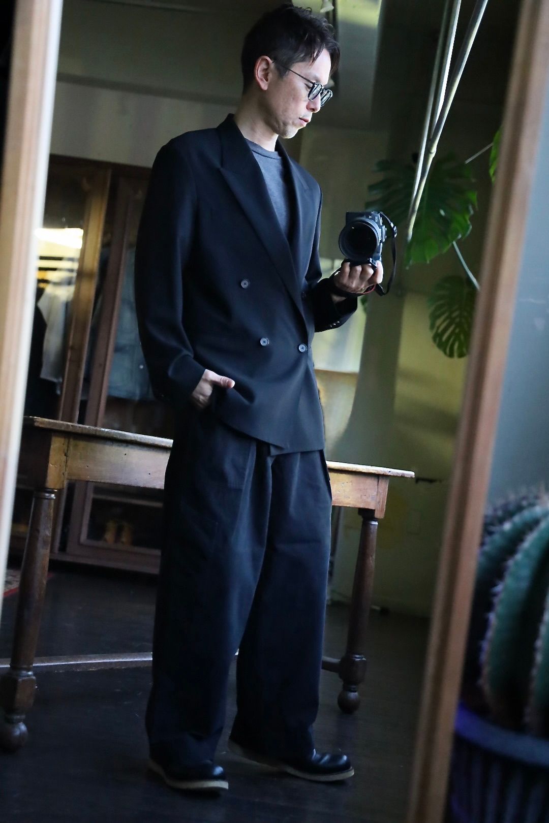 A.PRESSE - アプレッセ25SS Double Breasted Jacket(25SAP-01