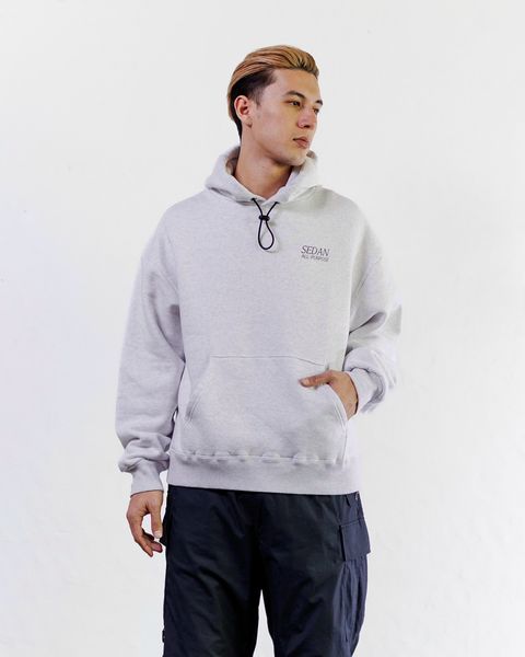SEDAN ALL-PURPOSE OG Logo Elastic Cord Hoodie セットアップスタイル