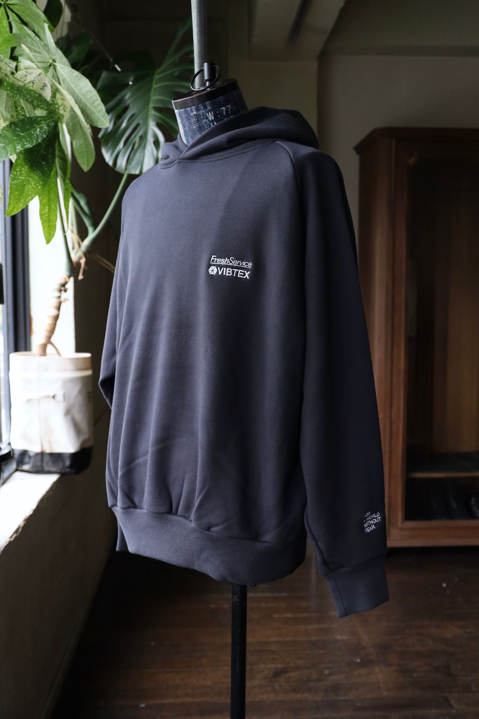 フレッシュサービス VIBTEX for FreshService SWEAT PULL HOODIE(FSC252-70006)GRAY☆5月31日(土)発売！