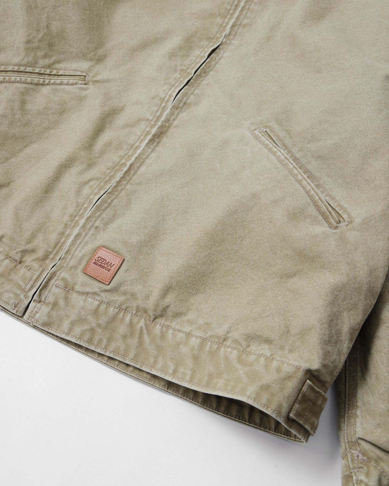 セダンオールパーパス FW25 Vintage Washed Cotton Duck Jacket(SD25F-JK02)Khaki☆9月6日(土)発売！