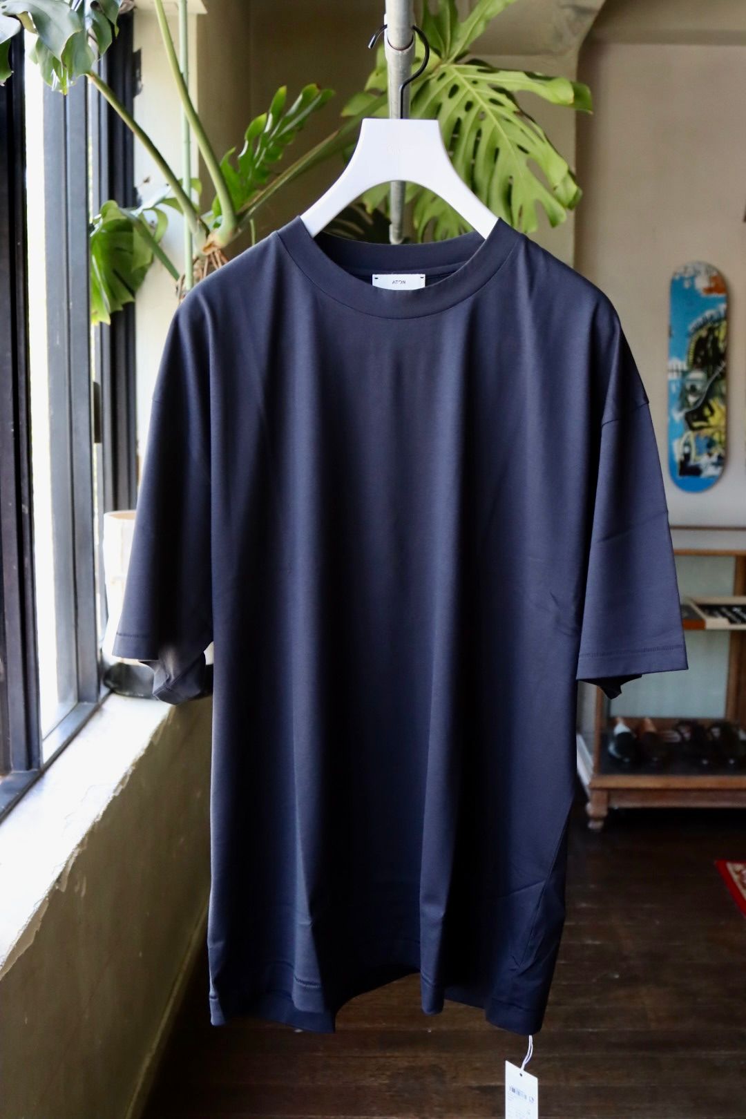 ATON - エイトン23SS Tシャツ SUVIN 60/2 OVERSIZED S/S T-SHIRT