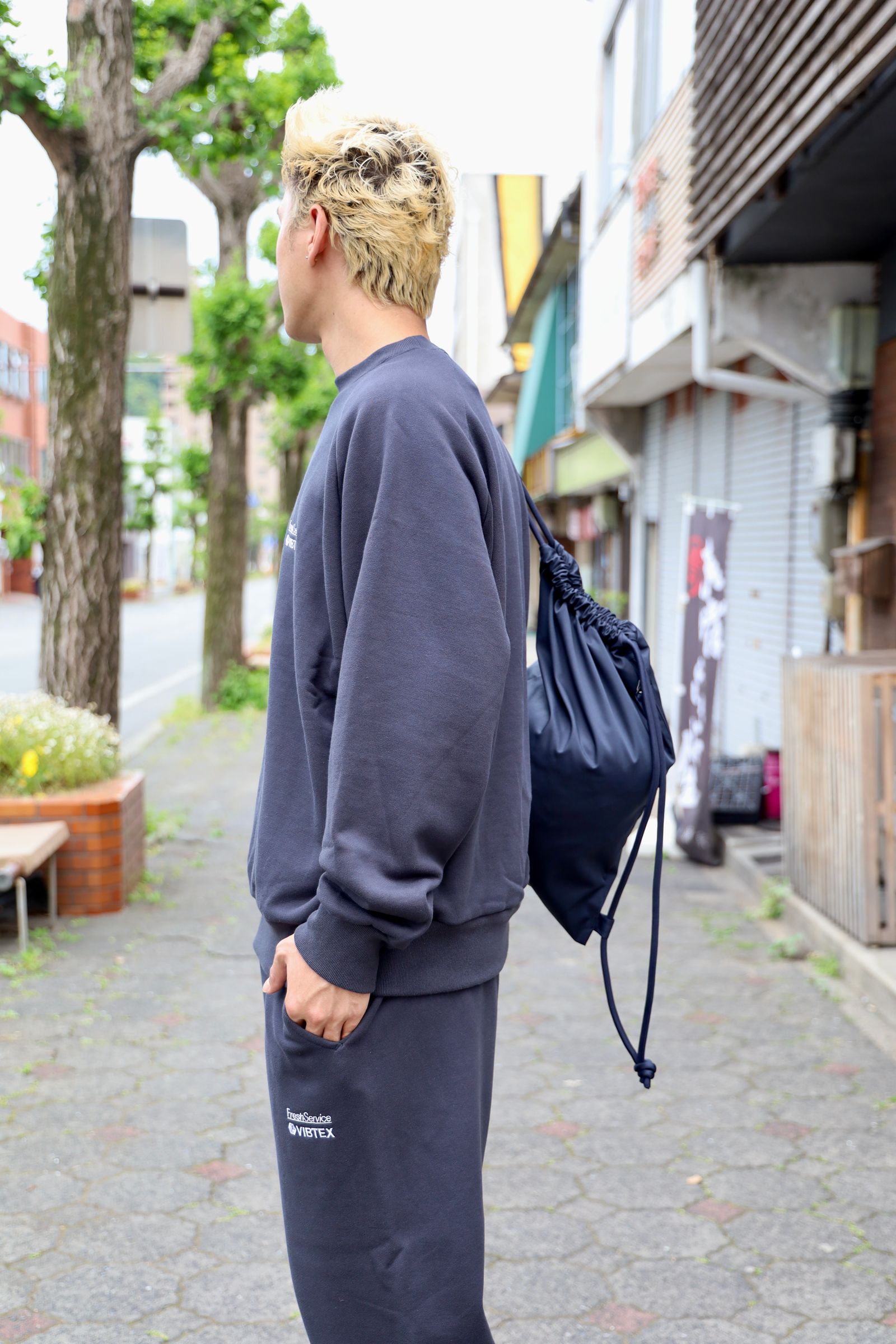 FreshService VIBTEX for FreshService SWEAT CREW NECK PULLOVER (GRAY) 5月31日(土)新作発売！