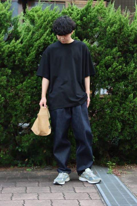 ATON SUVIN 60/2 OVERSIZED S/S T-SHIRT style. 2022.07.28.