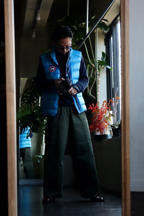 CANADA GOOSE カナダグース23SS CROFTON VESTスタイル