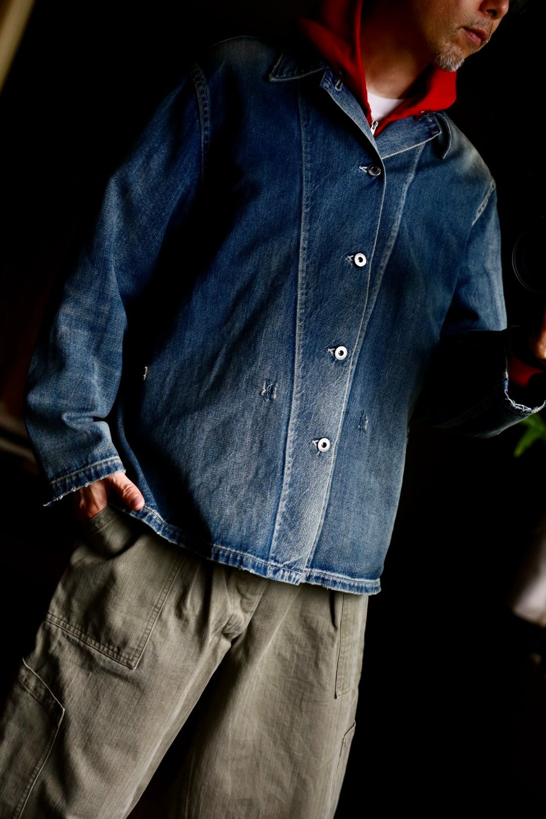 アプレッセ US Army Vintage Denim Coverall(24AAP-01-37K)INDIGO