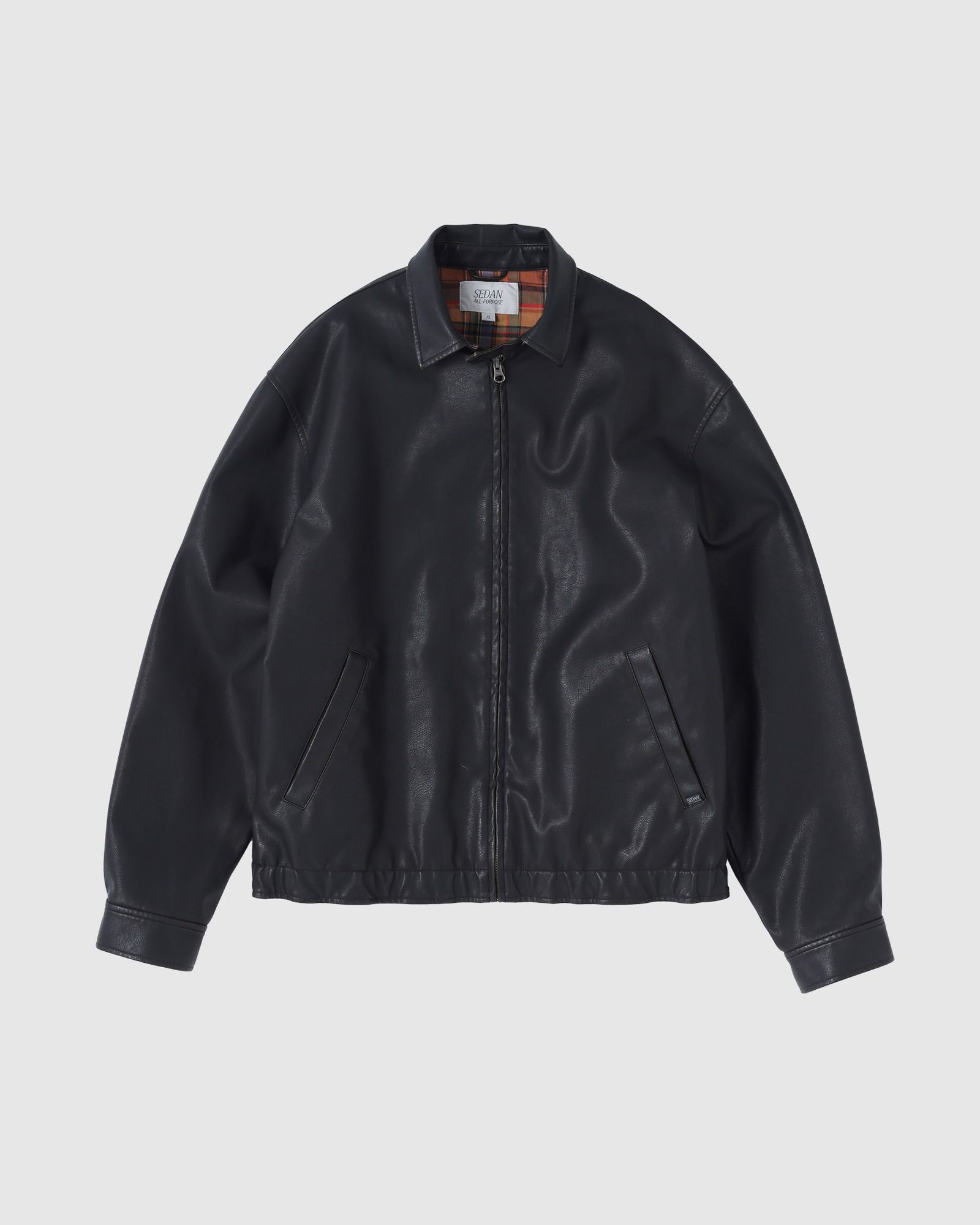 セダンオールパーパス FW25 Synthetic Leather Jacket(SD25F-JK03)Vintage Black☆9月20日(土)発売！
