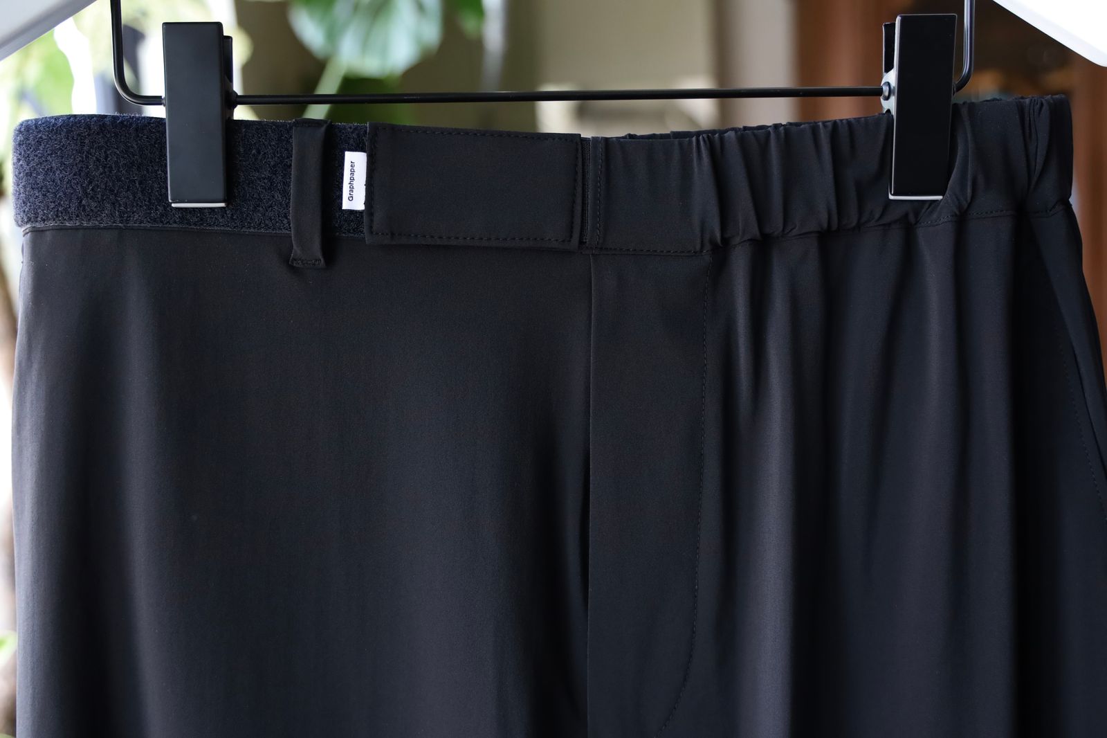 グラフペーパー 25SUMMER Flex Tricot Wide Tapered Chef Pants(GM252-40040)BLACK☆5月3日(土)発売！