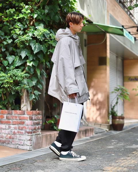 S.F.C FW23 新作3LAYER JACKET"Greige"スタイル